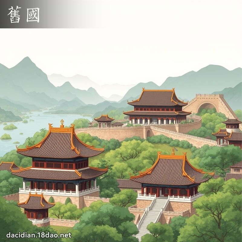 舊國 - 國語大辭典配圖