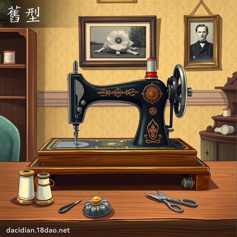舊型 - 國語大辭典配圖