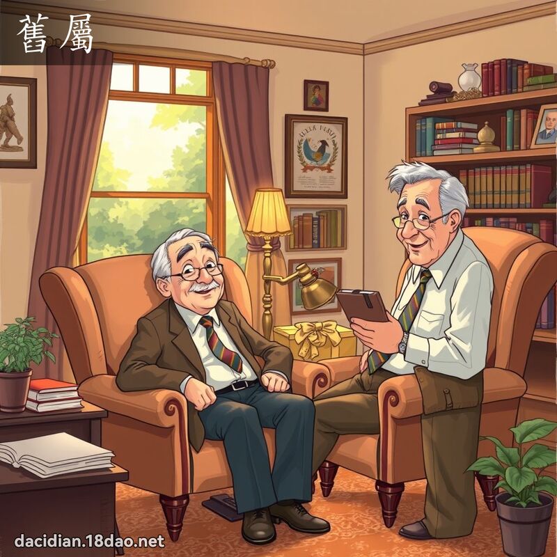 舊屬 - 國語大辭典配圖