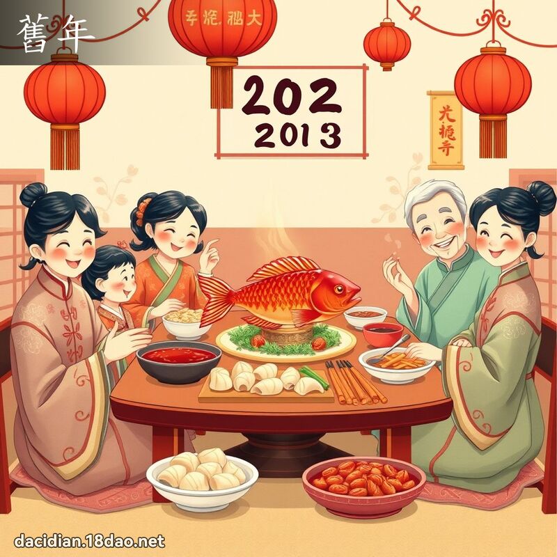 舊年 - 國語大辭典配圖