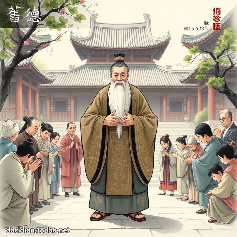 舊德 - 國語大辭典配圖