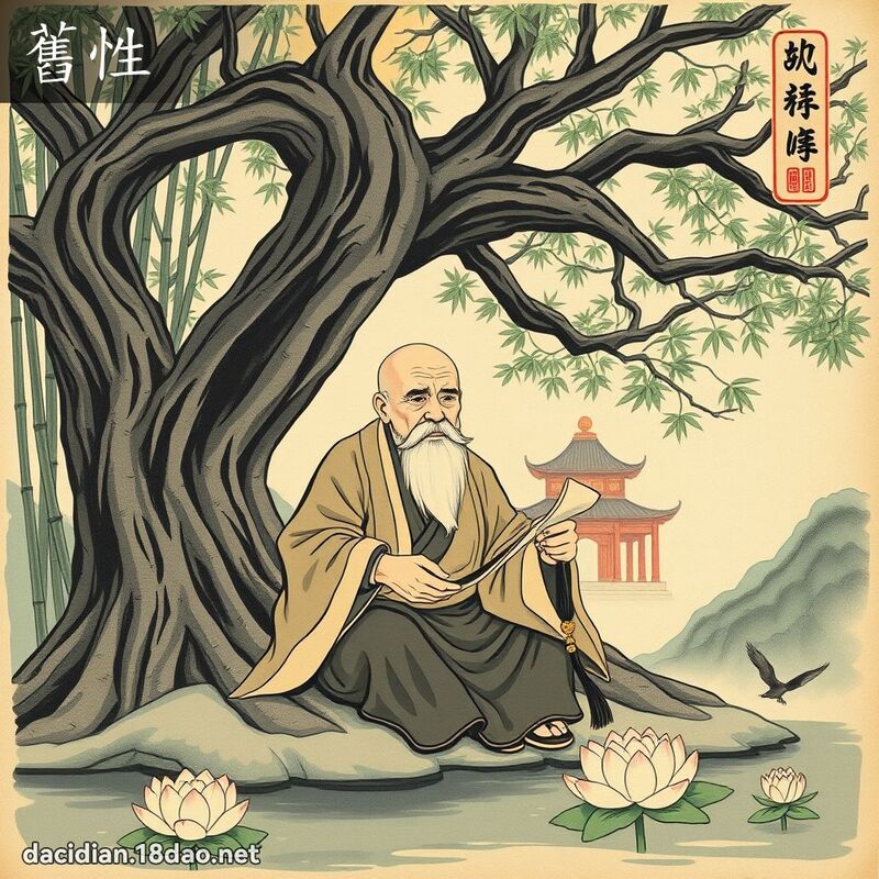 旧性 - 国语大辞典配图