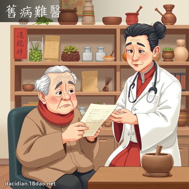 舊病難醫 - 國語大辭典配圖