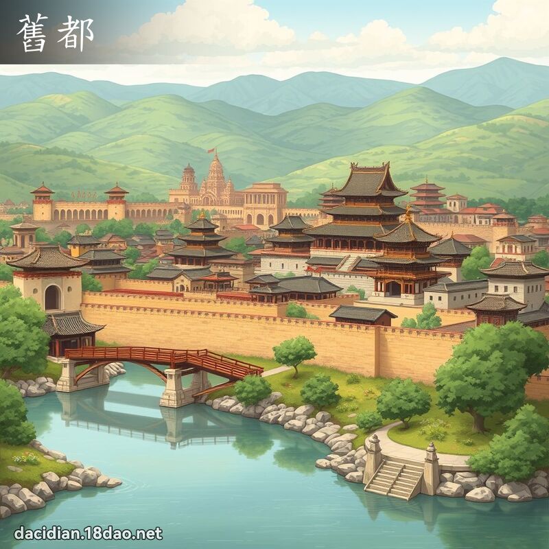 旧都 - 国语大辞典配图