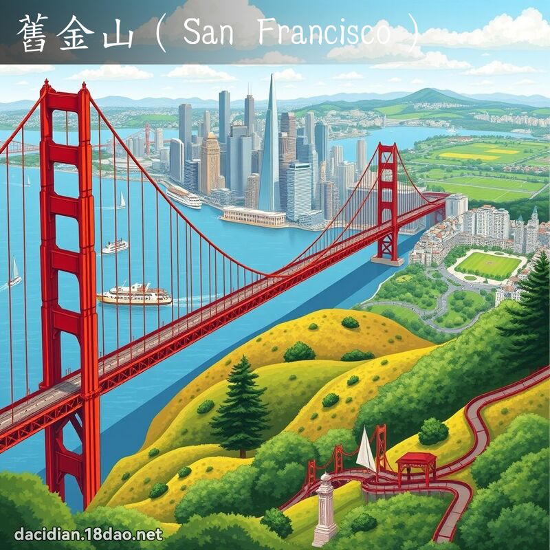 舊金山（San Francisco） - 國語大辭典配圖