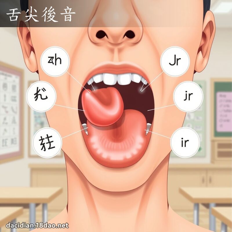 舌尖後音 - 國語大辭典配圖