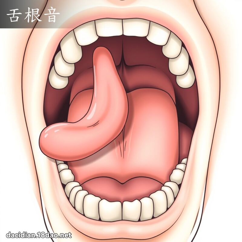 舌根音 - 国语大辞典配图