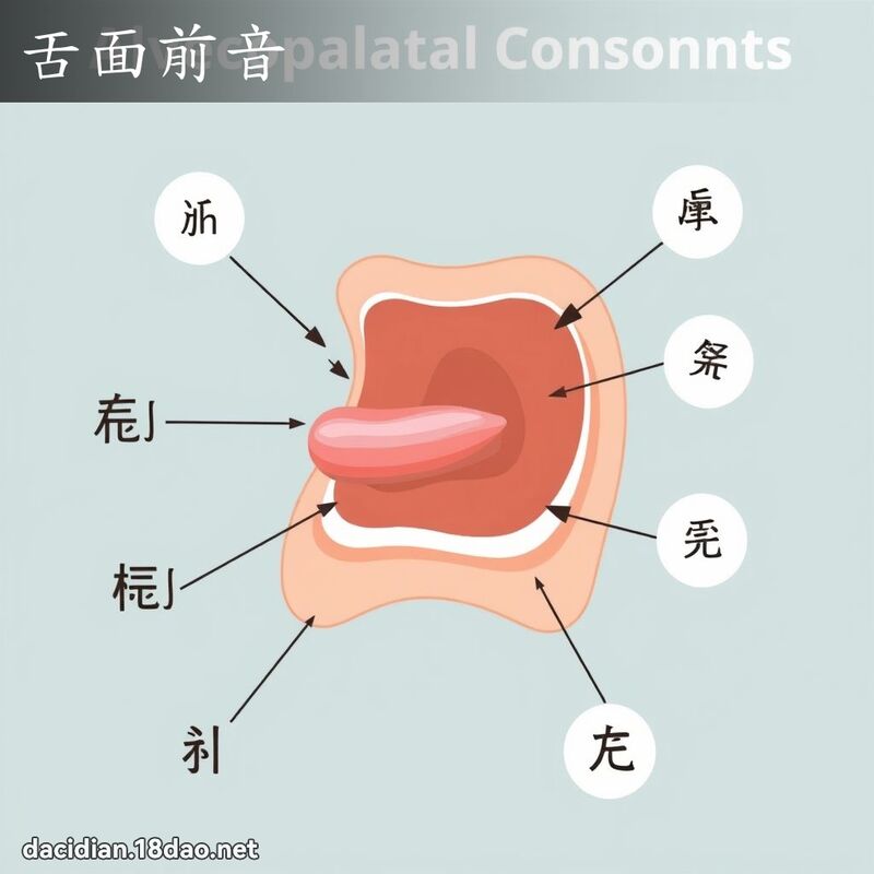 舌面前音 - 國語大辭典配圖