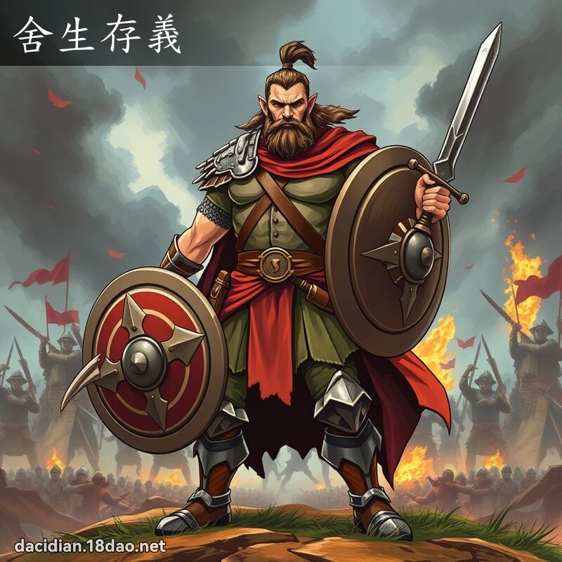 舍生存义 - 国语大辞典配图