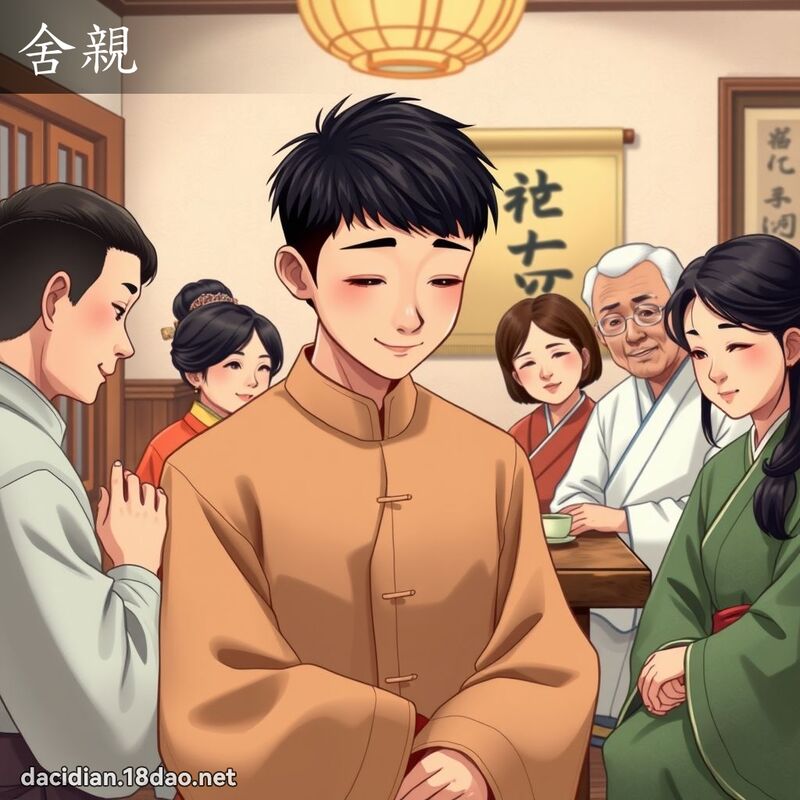 舍亲 - 国语大辞典配图
