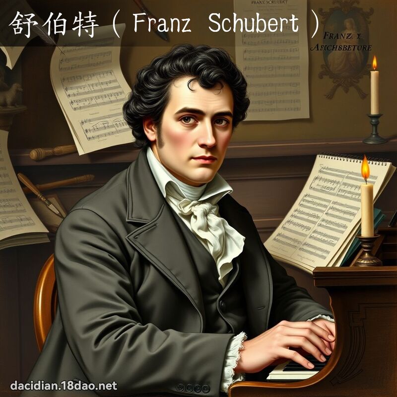 舒伯特（Franz Schubert） - 國語大辭典配圖