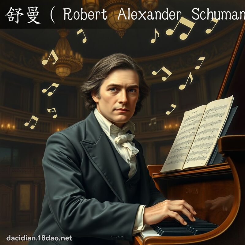 舒曼（Robert Alexander Schumann） - 国语大辞典配图
