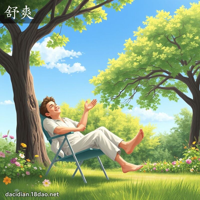 舒爽 - 国语大辞典配图