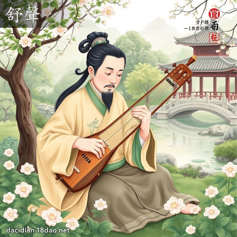 舒声 - 国语大辞典配图