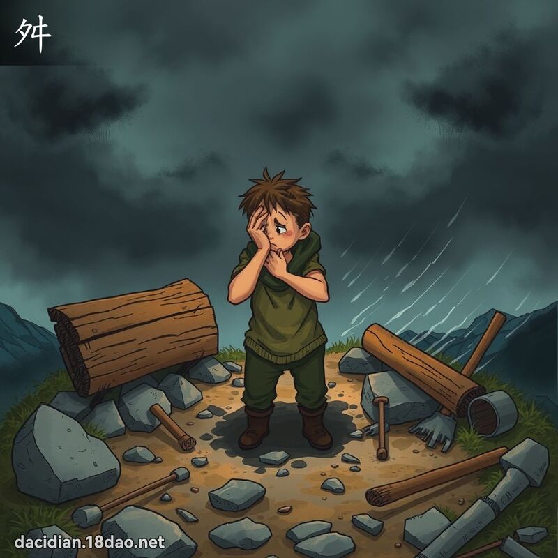 舛 - 國語大辭典配圖