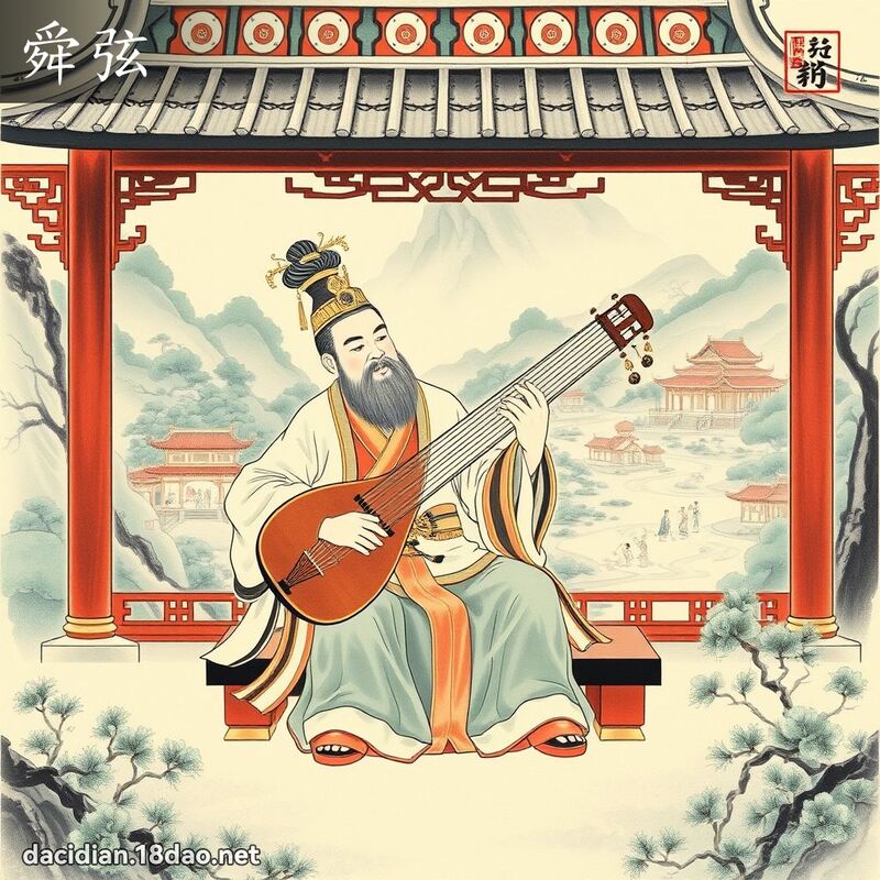 舜弦 - 國語大辭典配圖