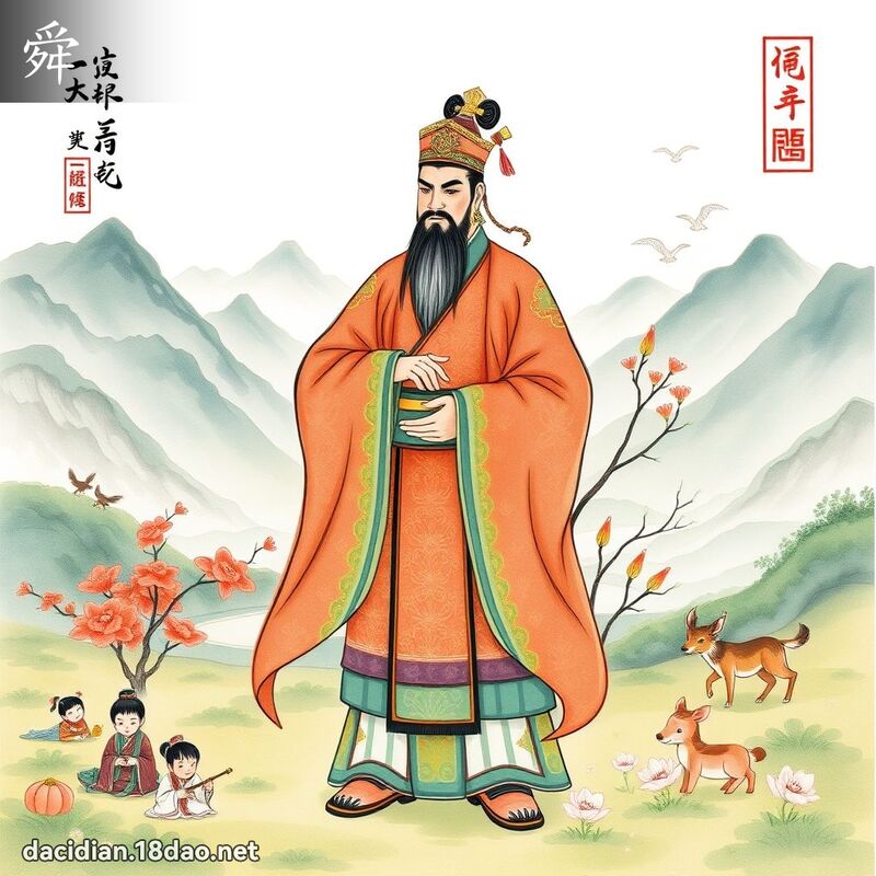 舜 - 國語大辭典配圖