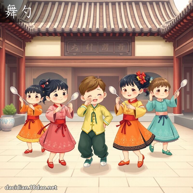 舞勺 - 国语大辞典配图