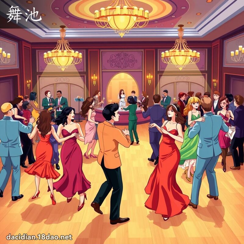 舞池 - 国语大辞典配图