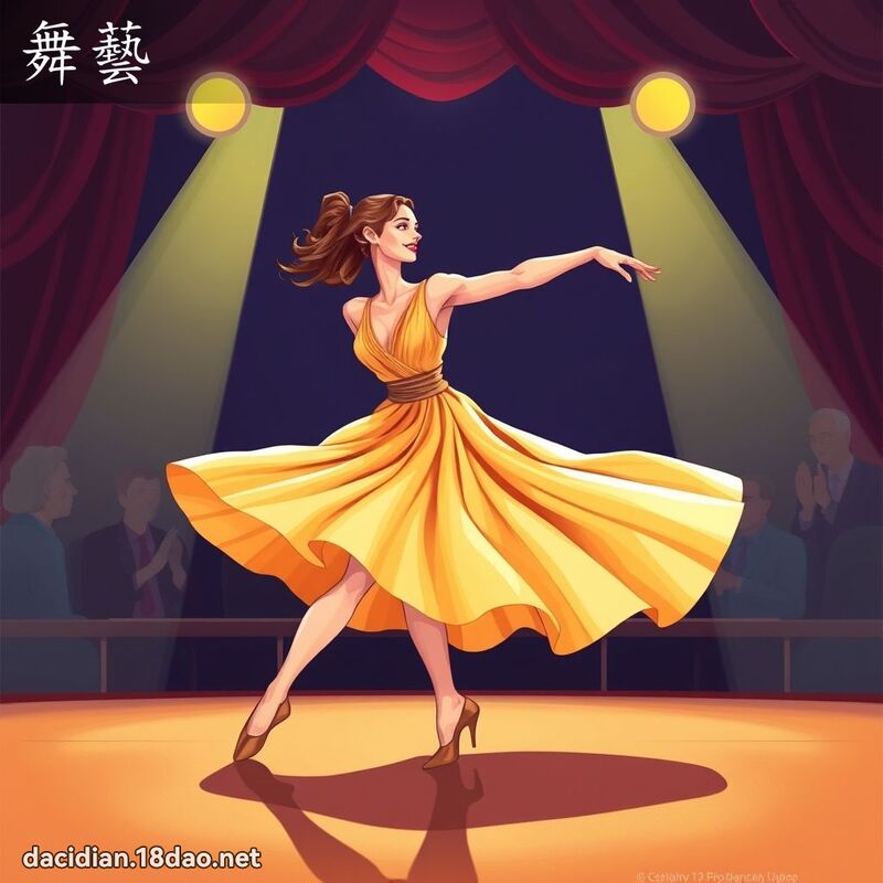 舞艺 - 国语大辞典配图