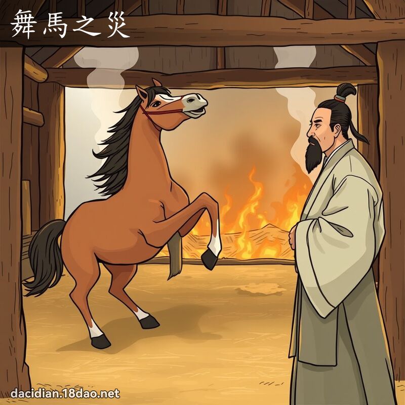 舞马之灾 - 国语大辞典配图