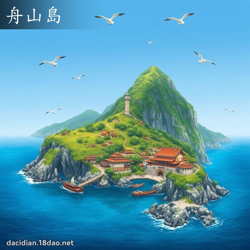 舟山岛 - 国语大辞典配图