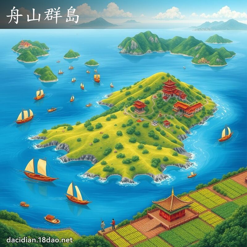 舟山群岛 - 国语大辞典配图