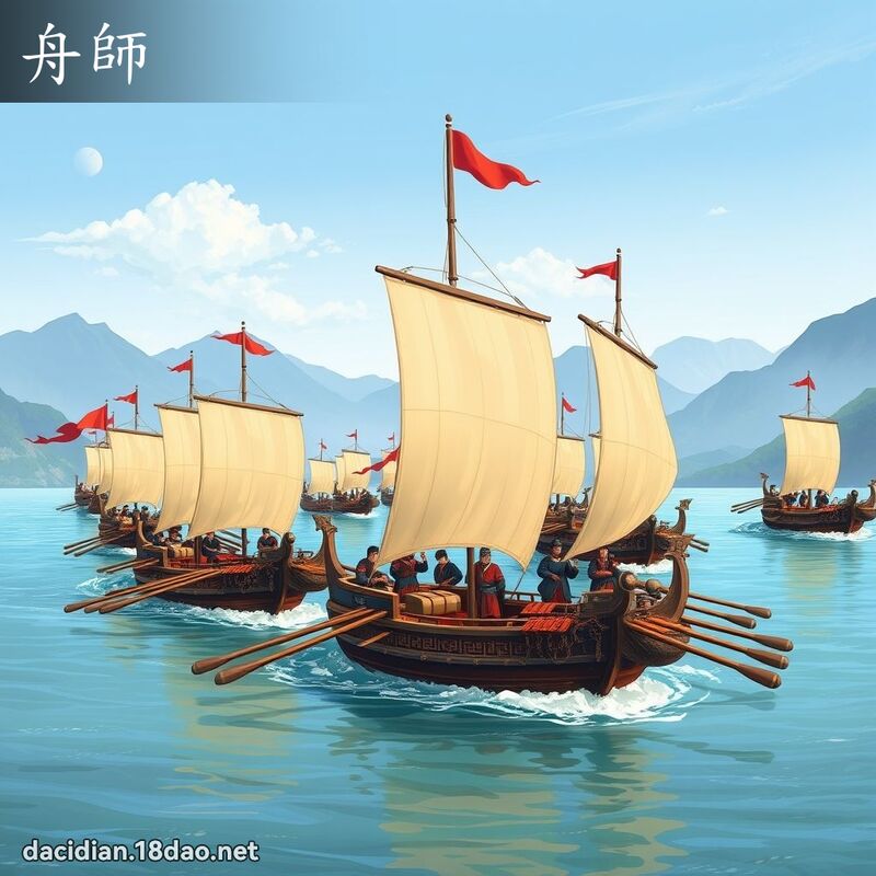 舟师 - 国语大辞典配图