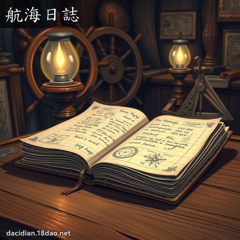 航海日誌 - 国语大辞典配图
