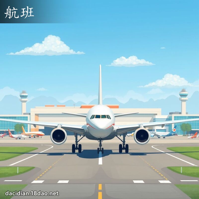 航班 - 國語大辭典配圖