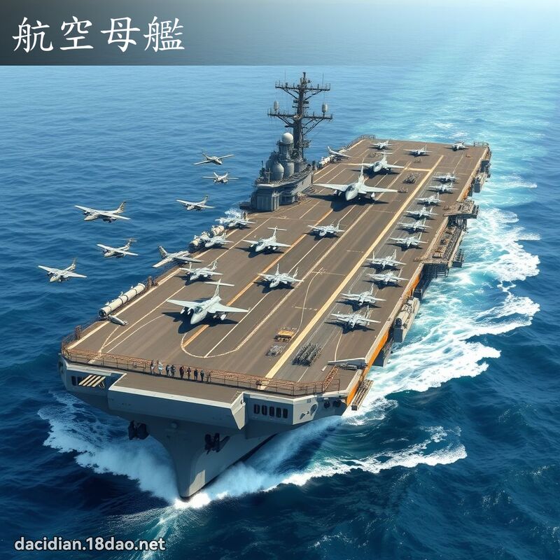 航空母艦 - 國語大辭典配圖