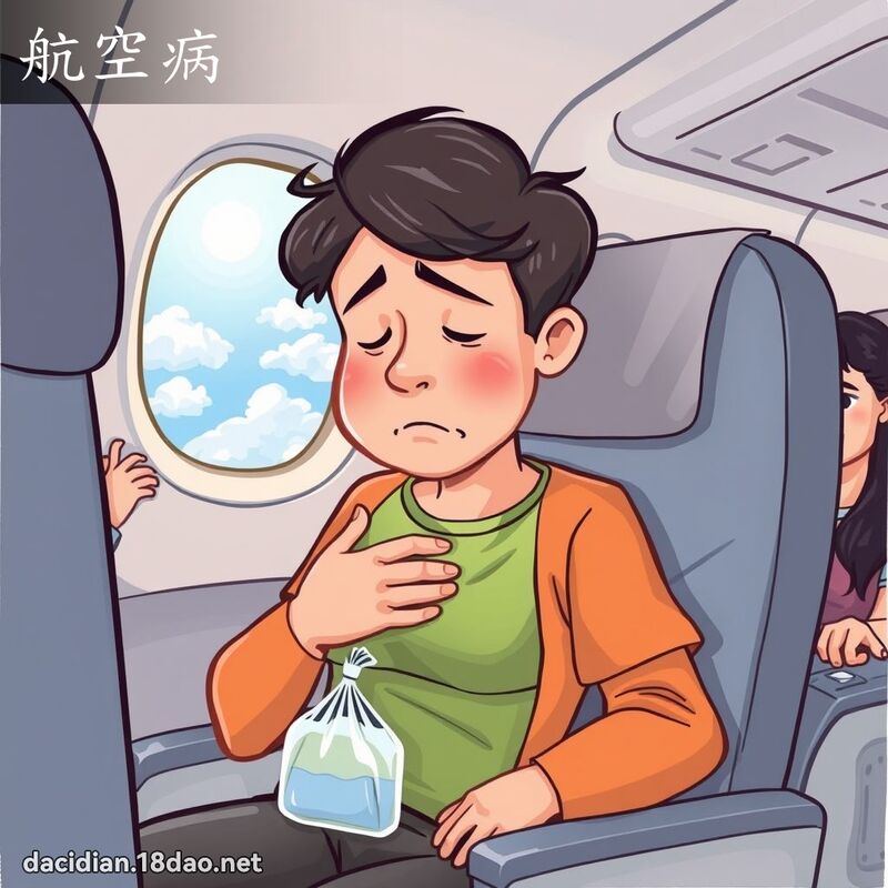 航空病 - 国语大辞典配图