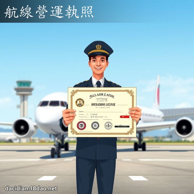 航线营运执照 - 国语大辞典配图