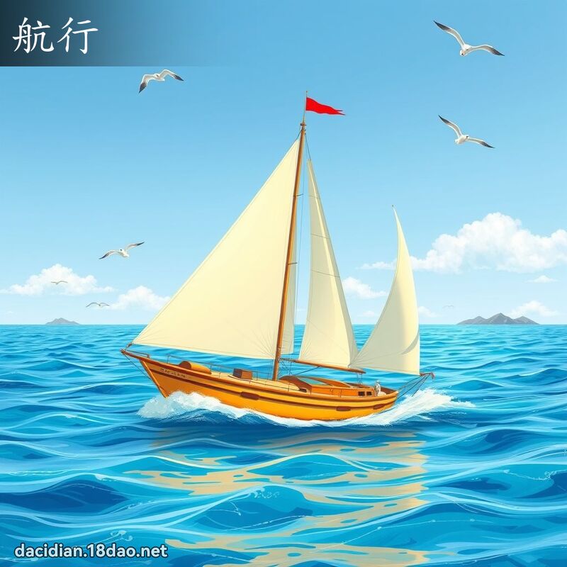 航行 - 國語大辭典配圖