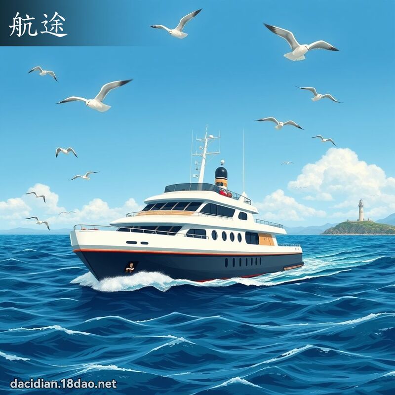 航途 - 國語大辭典配圖