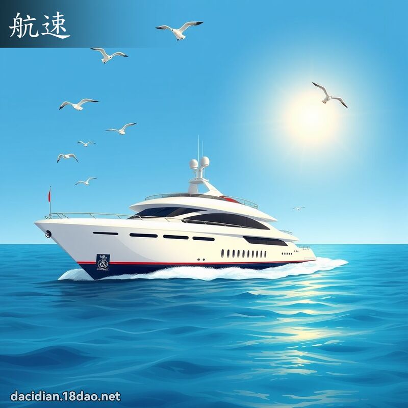 航速 - 國語大辭典配圖