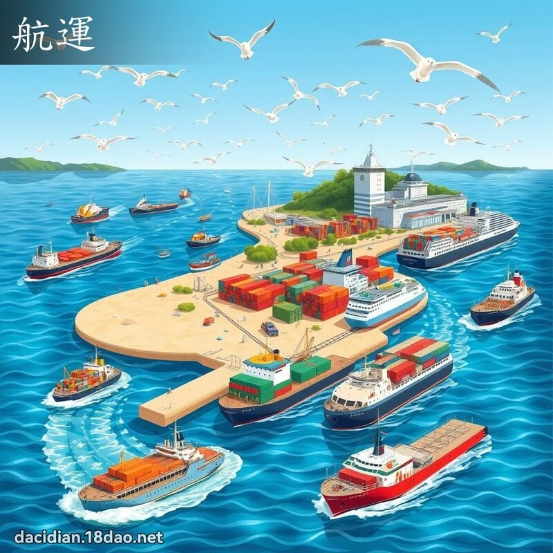 航运 - 国语大辞典配图