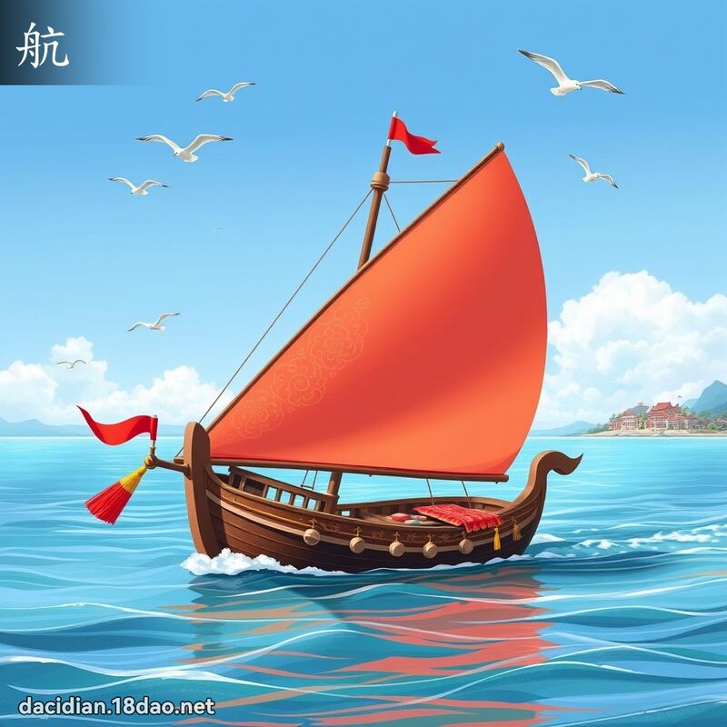 航 - 国语大辞典配图