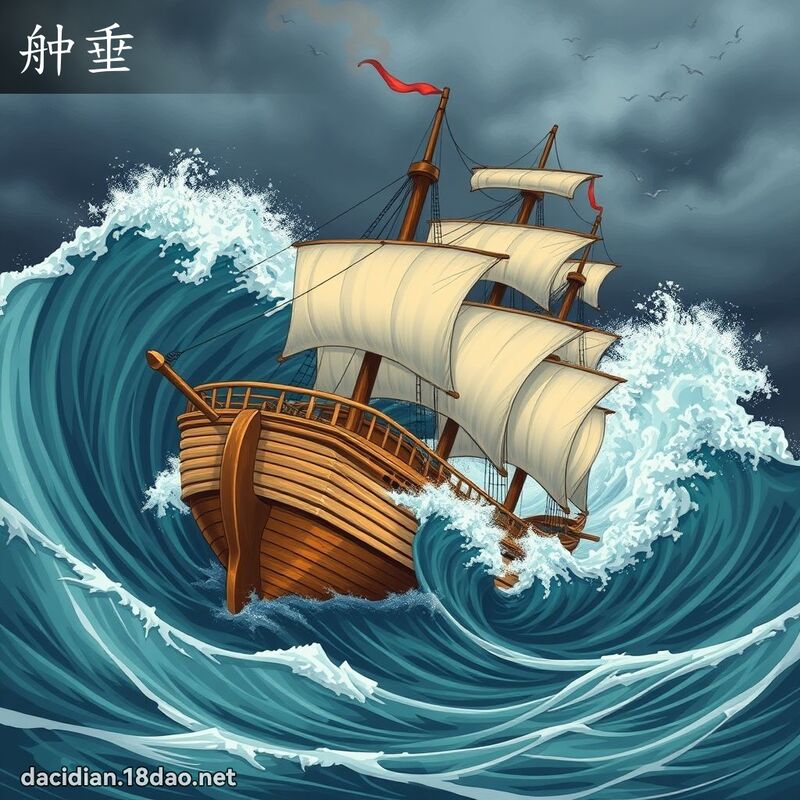舯垂 - 國語大辭典配圖