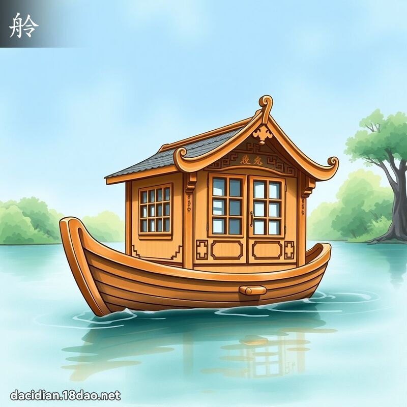 舲 - 國語大辭典配圖