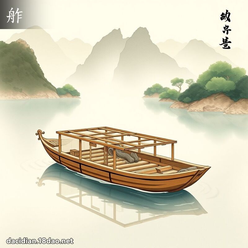 舴 - 國語大辭典配圖