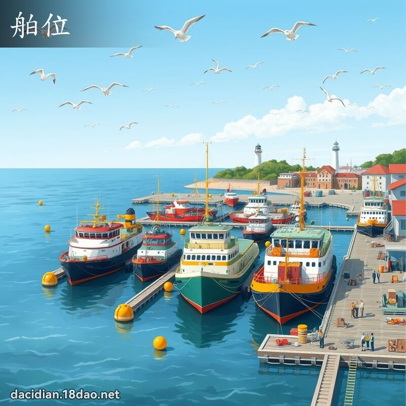 舶位 - 國語大辭典配圖