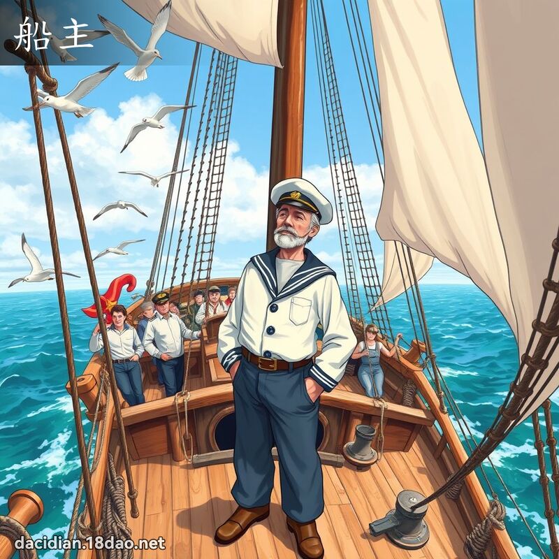 船主 - 國語大辭典配圖