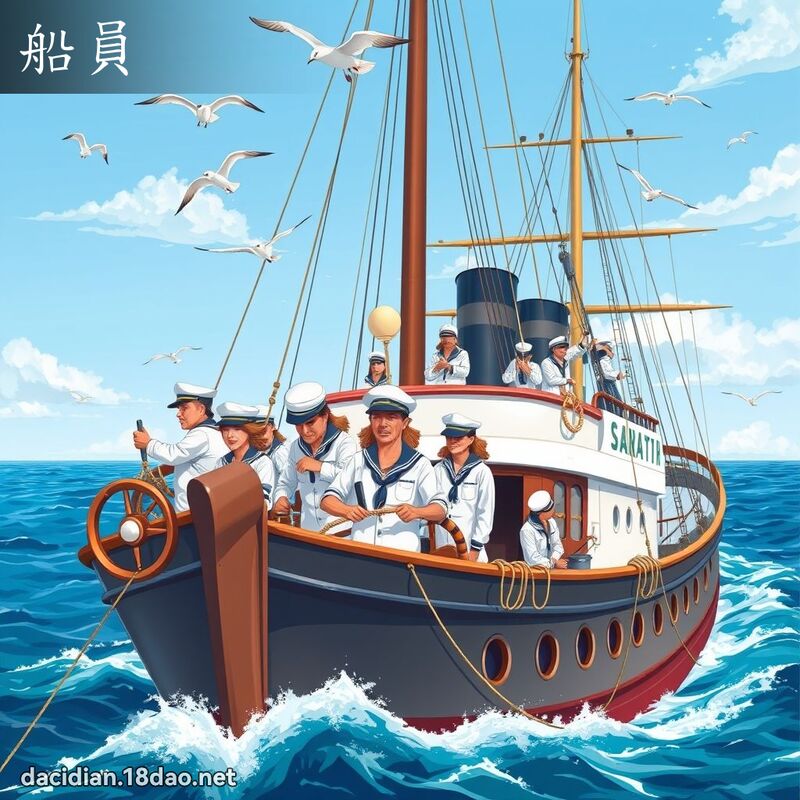 船員 - 國語大辭典配圖
