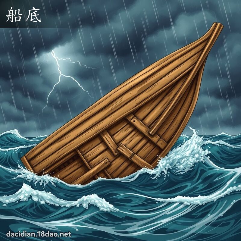 船底 - 国语大辞典配图