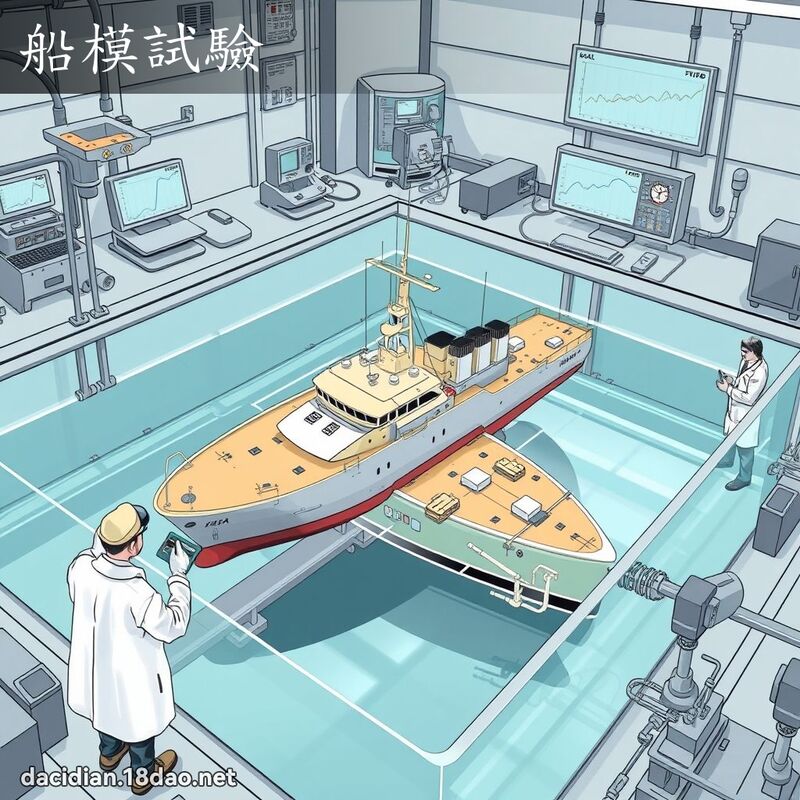 船模试验 - 国语大辞典配图