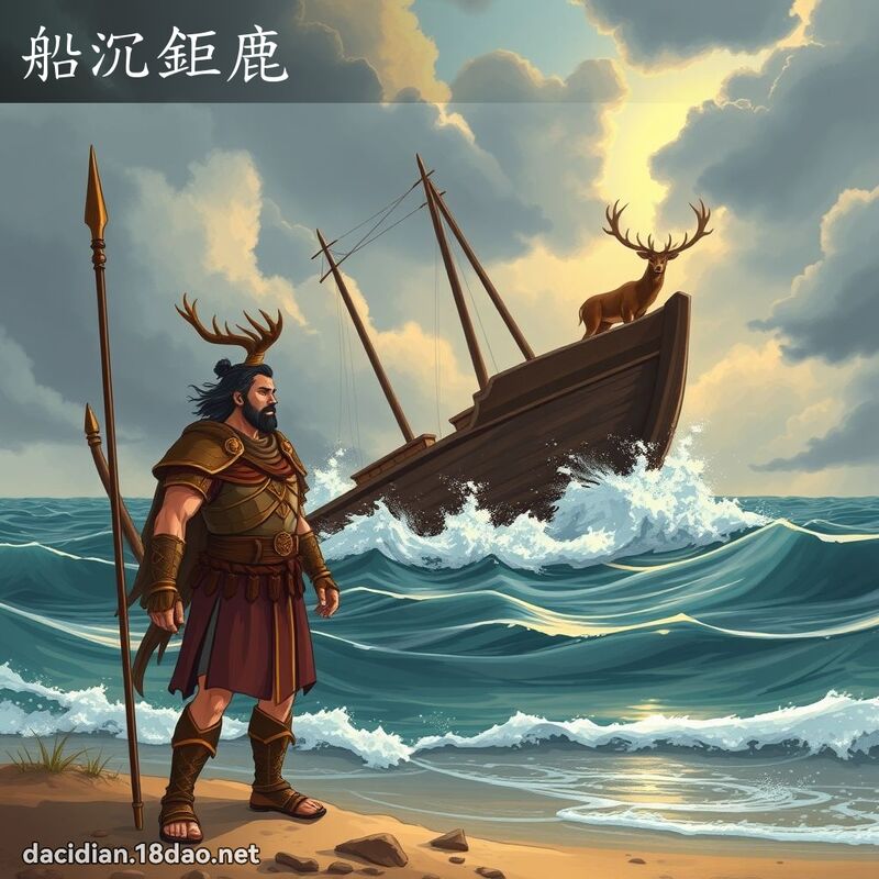 船沉鉅鹿 - 国语大辞典配图