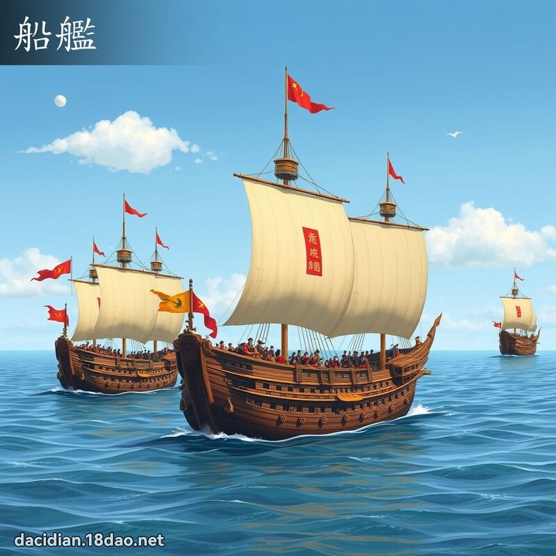 船艦 - 國語大辭典配圖