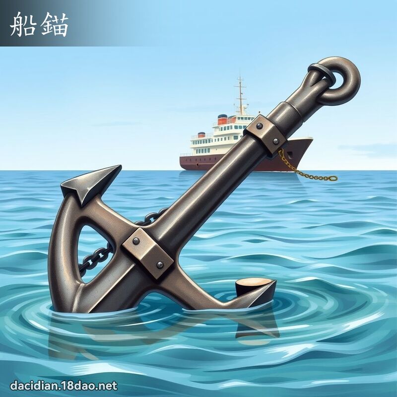 船錨 - 國語大辭典配圖