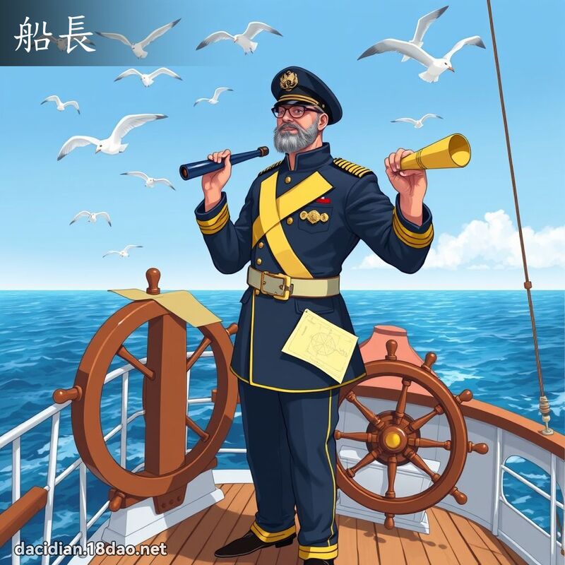船長 - 國語大辭典配圖